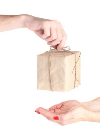 Pakketje ontvangen
